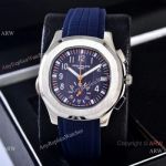 Best Replica Patek Philippe Blue Dial Watches VK Quartz Movement